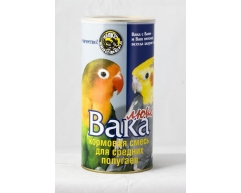Вака "Люкс" корм для средних попугаев 900г