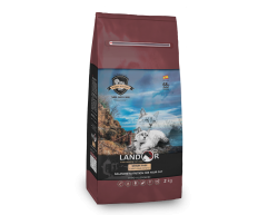 LANDOR Grain Free Turkey & Potato сухой беззерновой корм для кошек индейка/батат 400г