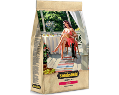 Brooksfield Indor Turkey & Rice сухой корм для взрослых кошек индейка/рис 7,5кг
