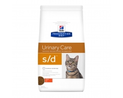 Hill's PRESCRIPTION DIET s/d сухой корм для кошек лечение МКБ 400г