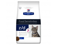 Hill's PRESCRIPTION DIET z/d сухой корм для кошек с аллергией 2кг