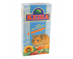 Кеша корм для хомяков + овощи 500г
