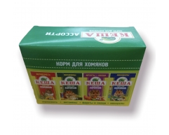 Кеша корм для хомяков ассорти мультипак 4*125г