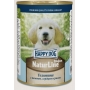Happy Dog NaturLine консерва для щенков телятина/печень/сердце/рис 410г