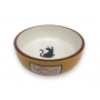 Western миска керамическая для кошек Кошка 0,33л