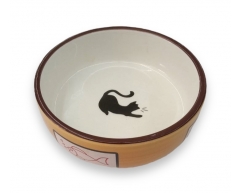 Western миска керамическая Кошка 0,33л