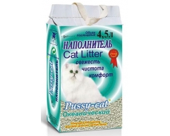 Pussy-cat наполнитель океанический 4,5л