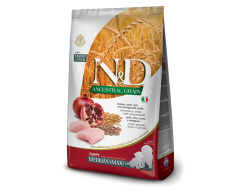N&D Low Grain Dog Pappy Medium/Maxi Chicken/Pomegranate сухой корм для собак курица/гранат 2.5кг