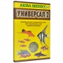 Аква Меню эконом Универсал-2 универсалтный корм для аквариумных рыб средних размеров 30г