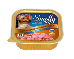 Зоогурман Smolly dog ламистер для собак малых пород телятина 100г