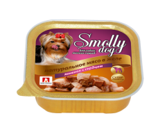 Зоогурман Smolly dog ламистер для собак малых пород ягнёнок/сердце 100г