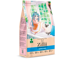 Zillii Sensitive Digestion Cat сухой корм для кошек с чувствительным пищеварением белая рыба 2кг