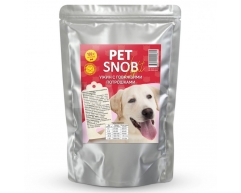 Pet Snob пауч для собак Ужин с говяжьими потрошками 400г