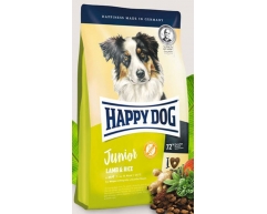 Happy Dog Junior Lamb & Rice для юниоров средних и крупных пород с 7 месяцев ягнёнок/рис 10кг