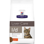 Hill's PRESCRIPTION DIET l/d сухой для кошек лечение заболевания печени 1,5кг