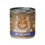Petvador консерва для взрослых кошек ягнёнок/лосось 240г