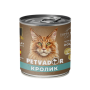 Petvador консерва для котят и кошек кролик 240г