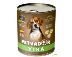Petvador косерва для собак утка 400г