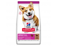 Hill's Science Plan Adult Small Lamb & Rice сухой корм для собак мелких пород ягнёнок/рис 1,5кг