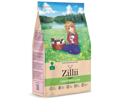 Zillii Pyppy сухой корм для щенков индейка/ягненок 15 кг