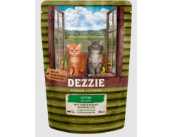 Dezzie Kitten Turkey пауч для котят индейка в соусе 85г