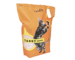 Tabby peach наполнитель силикагелевый аромат персика 7,9л