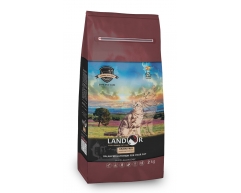 LANDOR Grain Free Lamb & Potato cухой беззерн корм д/кош выведен шерсти+контроль веса ягн/батат 2кг