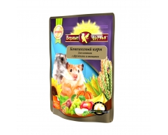 Верные друзья корм для хомяков фрукты/овощи 450г