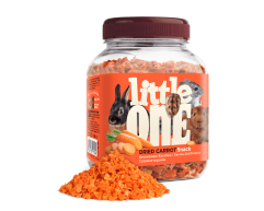 Little One лакомство для грызунов Сушёная морковь банка 200г