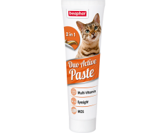 Beaphar Duo Active Paste мультивитаминная паста для кошек 100г