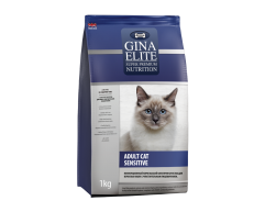Gina Elite Adult Cat Sensitive сухой корм для кошек с чувствительным пищеварением 400г