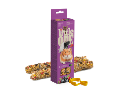 Little One лакомство палочки для хомяков/крыс/мышей/песчанок ягоды 2*60г