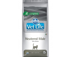 Vet Life Cat Neutered Male сухой корм для кастрированых котов 2кг