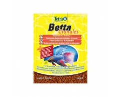 Tetra Betta Granules гранулы корм для всех видов петушков/лабиринтовых рыб 5г
