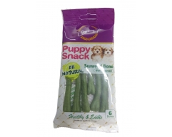 Gnawlers Puppy Snack лакомство для щенков натуральная косточка из морских водорослей 6шт