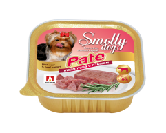 Зоогурман Smolly dog ламистер для собак малых пород паштет телятина/язык 100г