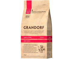 GRANDORF CAT Lamb&Turkey INDOOR сухой корм для кошек ягненок с индейкой 2кг