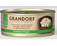 Grandorf консерва для кошек куриная грудка 70г