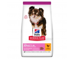 Hill's Science Plan Adult Small & Miniature Light сухой для собак мелких пород низкокалорийный 300г