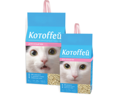 Котоffей наполнитель д/кошечек 18л
