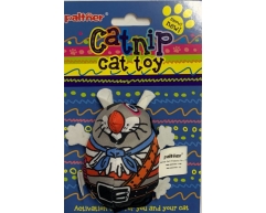 Catnip игрушка для кошек с мататаби "Крыса-Пират"