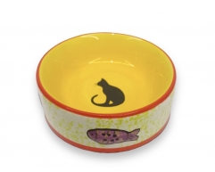 Western миска керамическая для кошек Котофей 0,23л