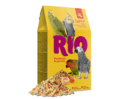 RIO Яичный корм для средних и крупных попугаев 250г