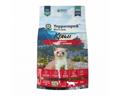 Территория Крым сухой корм для взрослых кошек курица с черникой 5кг