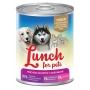Lunch for pets конcерва для собак средних/крупных пород в желе мясное ассорти оленина 850г