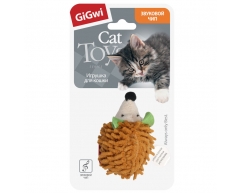 GiGwi Ёжик со звуковым чипом 7см