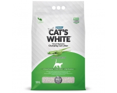 Cat's White Aloe Vera комкующийся наполнитель с ароматом алоэ вера 10л