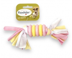 Foodster Игрушка для собак пирамида с веревками термопласт резина 21см