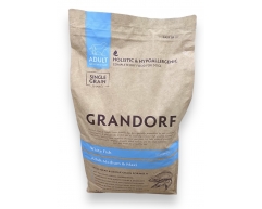 GRANDORF DOG White Fish Med&Maxi сухой корм для собак сред и круп пород с белой рыбой 1кг