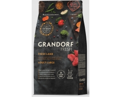 GRANDORF Fresh Cat Large Lamb&Sweet Potato сухой корм для крупных кошек ягненок с бататом 400г